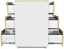 Wood Top Retrieval Cabinet