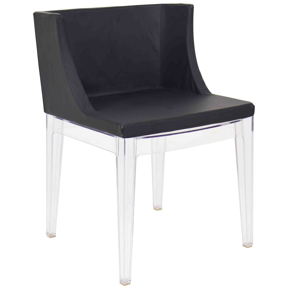 [1291100] Cafe Chair (BLACK)