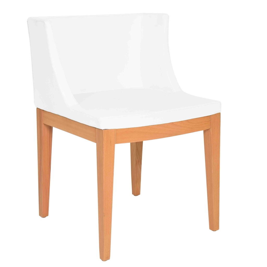 [1324921] Cafe Chair (WHITE Marshmallow - PQ-11-4300 TCX)