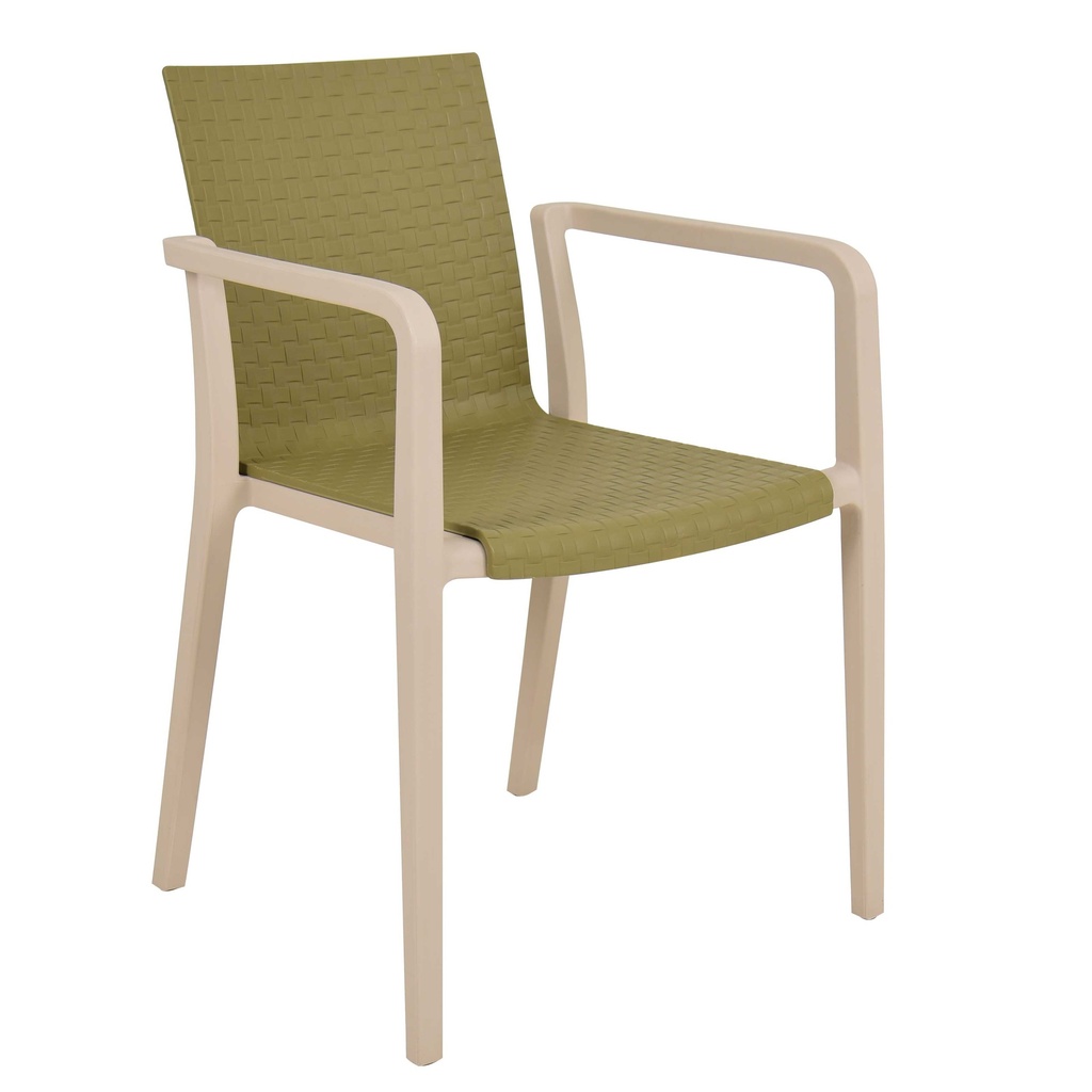 [1350081] Cafe Chair (BEIGE)