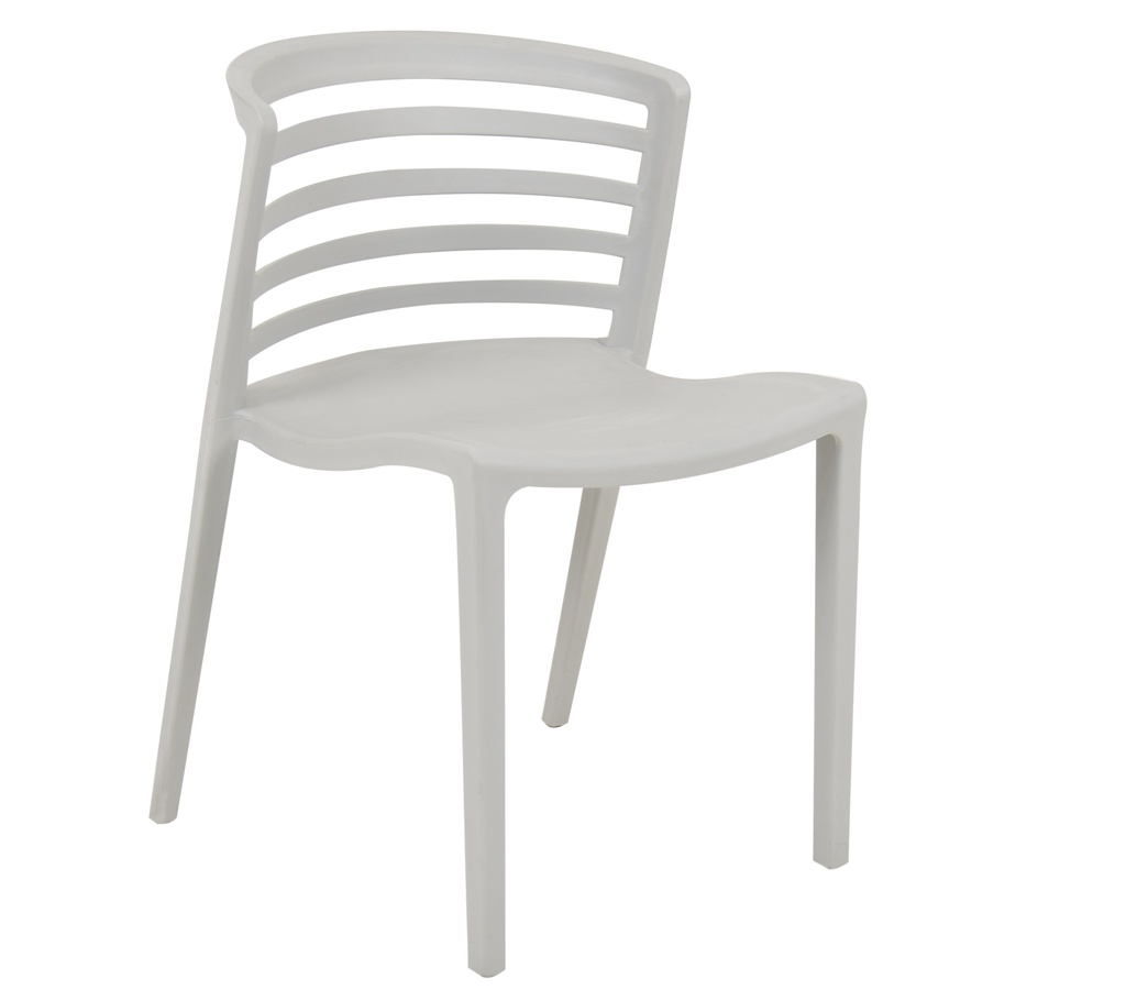 [1338102] Cafe Chair (LIGHT GREY Light Grey - L10)