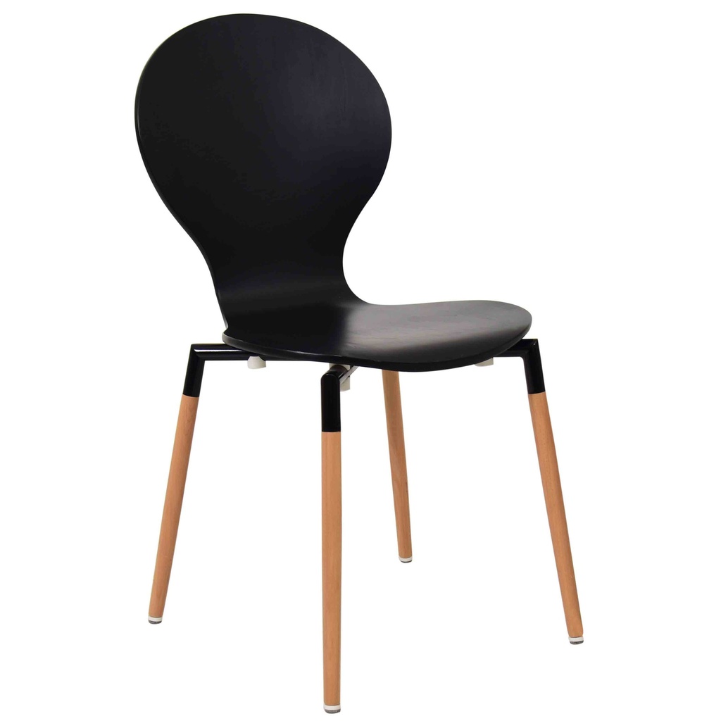 [1343588] Cafe Chair (BLACK)