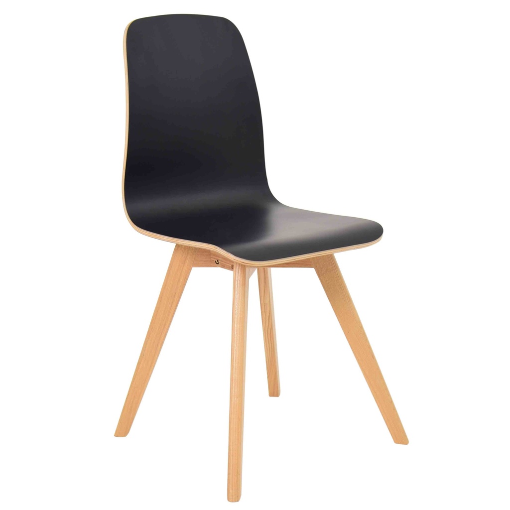 [1343663] Cafe Chair (BLACK)