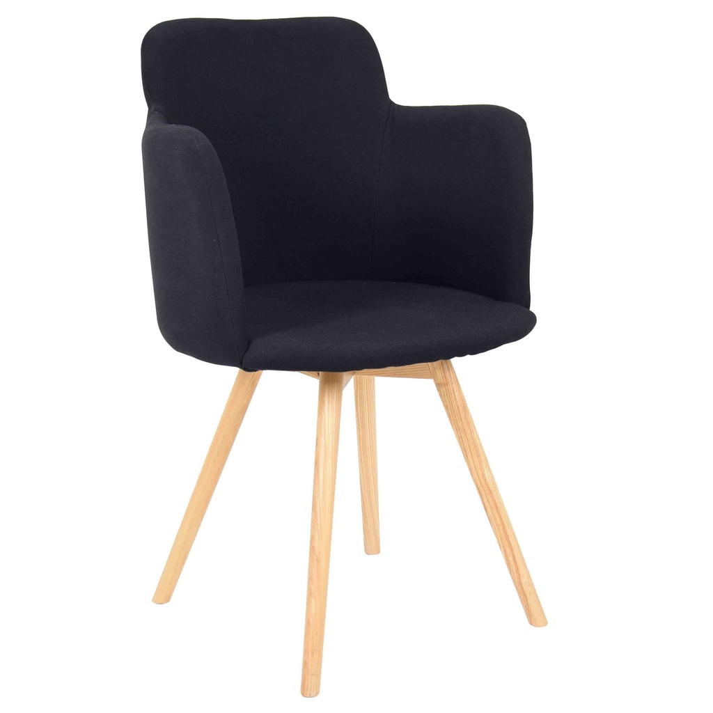 [1344868] Cafe Chair (BLACK)