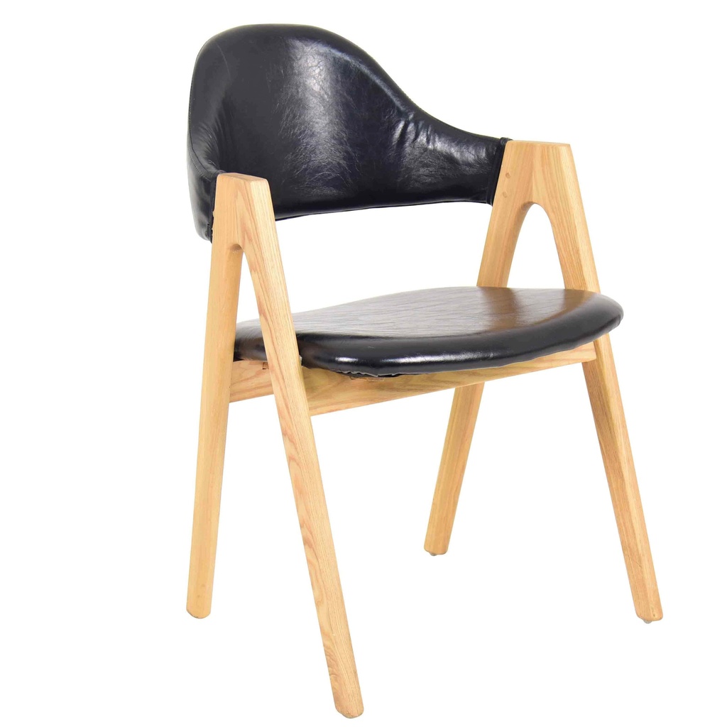 [1345124] Cafe Chair (BLACK)