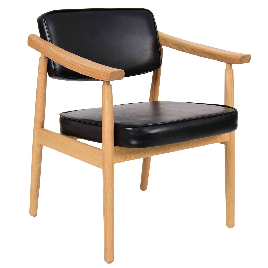 [1345209] Cafe Chair (BLACK)