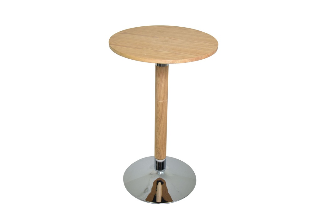 [1346138] Cafe/Bar Table (NATURAL Natural)