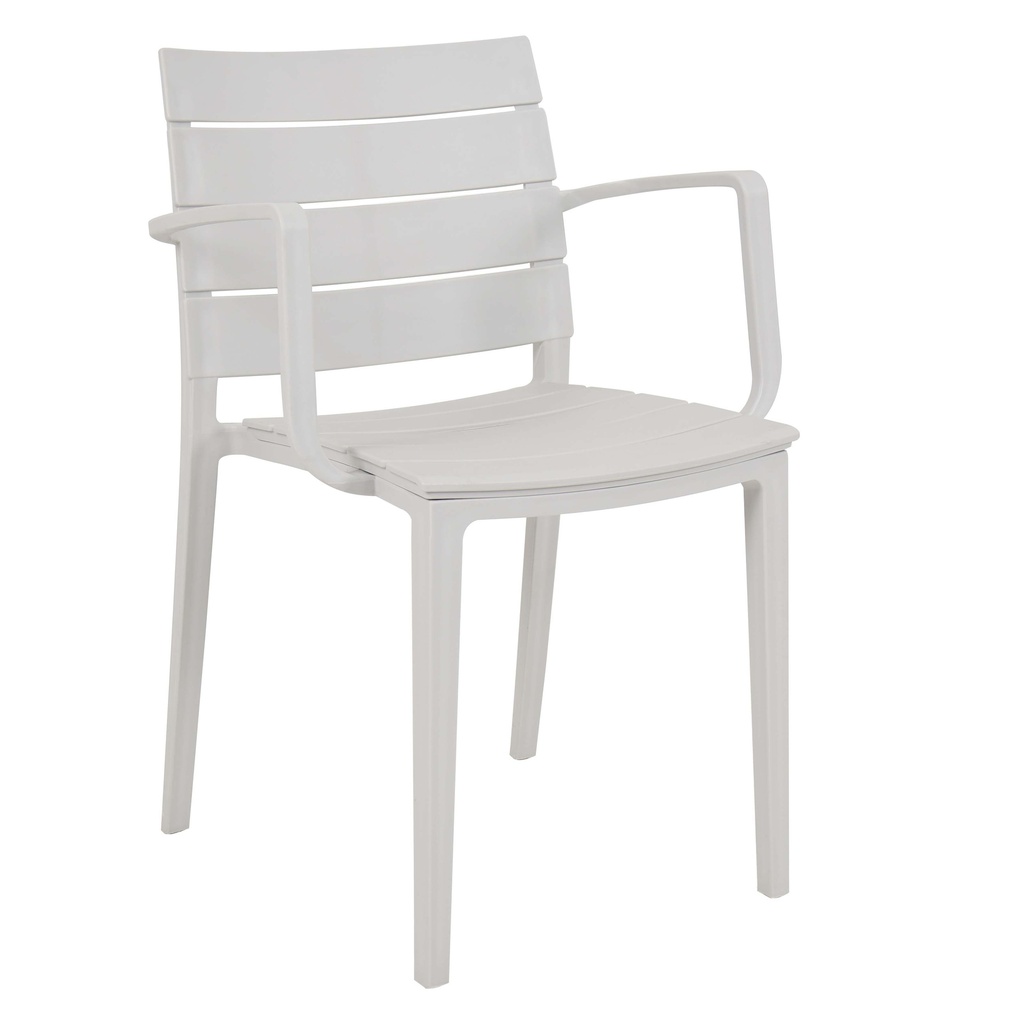 [1349535] Cafe Chair (LIGHT GREY Light Grey - L10)
