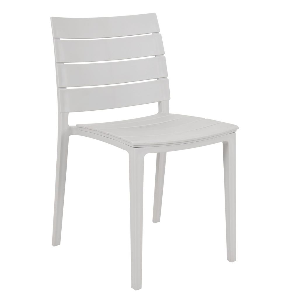 [1349689] Cafe Chair (LIGHT GREY Light Grey - L10)