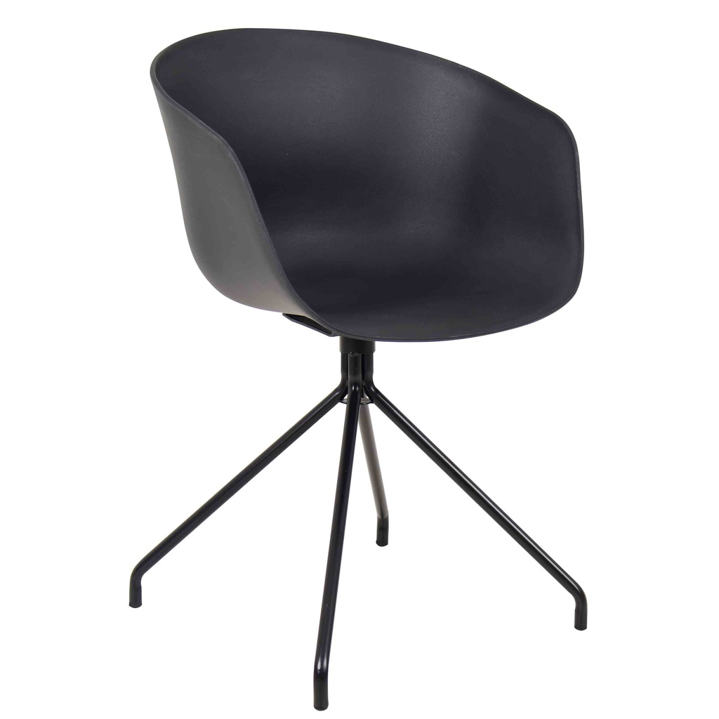 [1354188] Cafe Chair (BLACK)