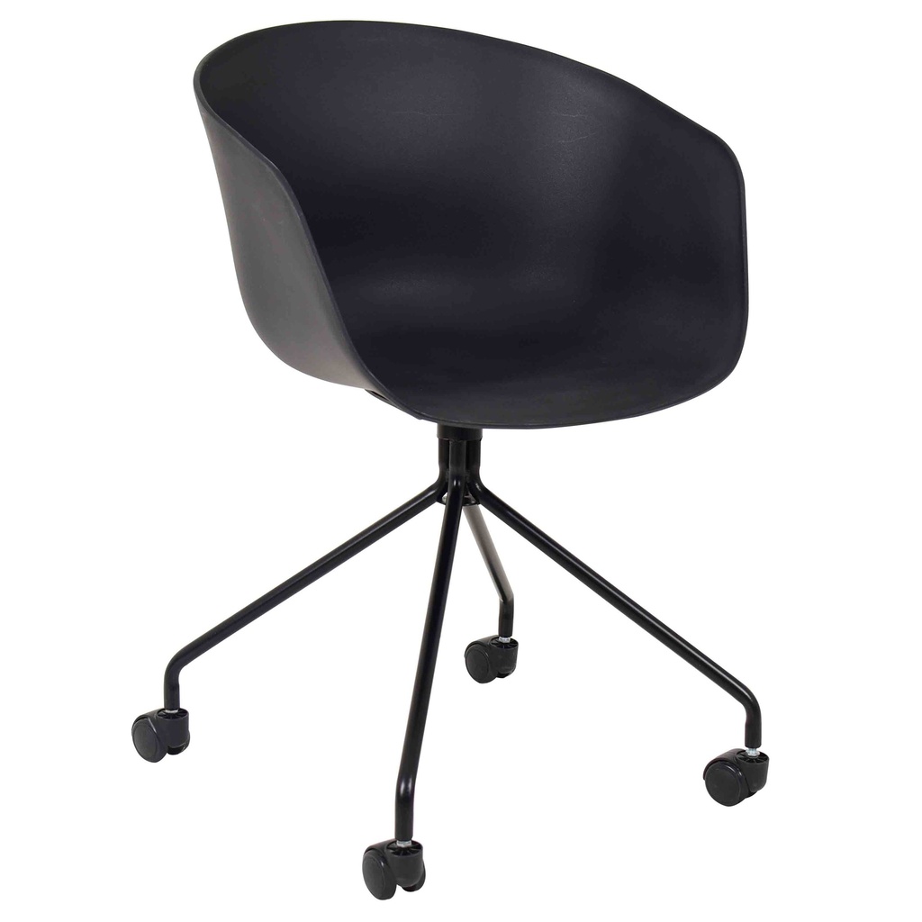 [1354478] Cafe Chair (BLACK)