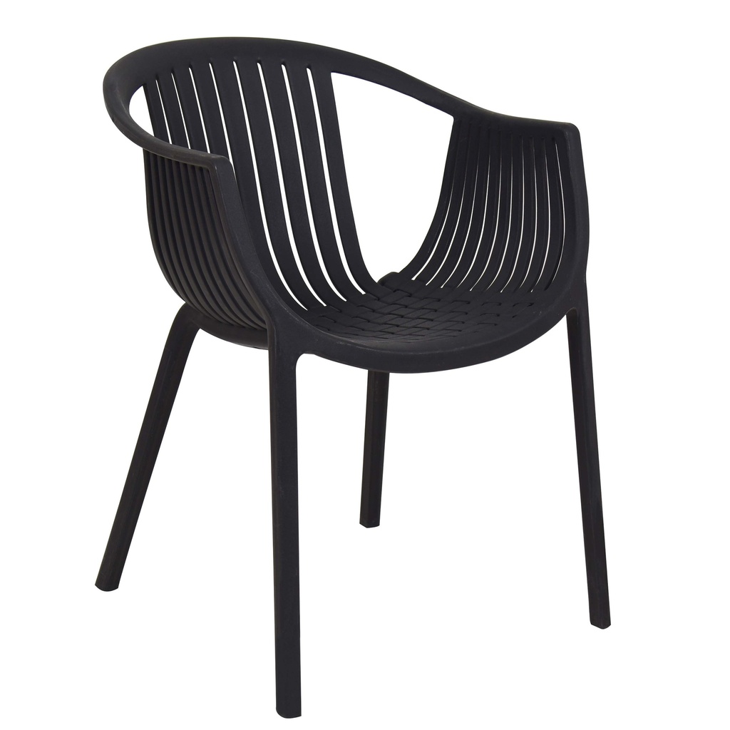 [1355345] Cafe Chair (BLACK)
