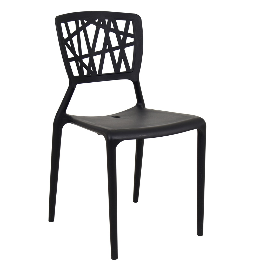 [1357141] Cafe Chair (BLACK)