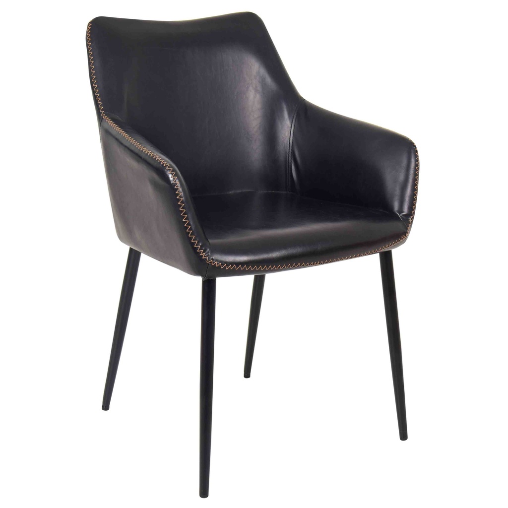 [1355918] Cafe Chair (BLACK)