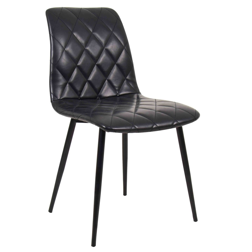 [1356038] Cafe Chair (BLACK)