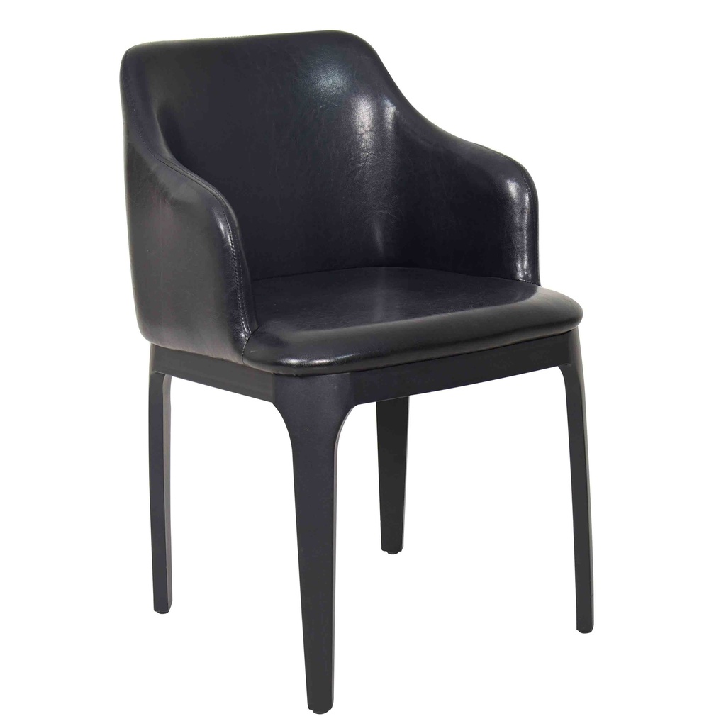 [1358476] Cafe Chair (BLACK)