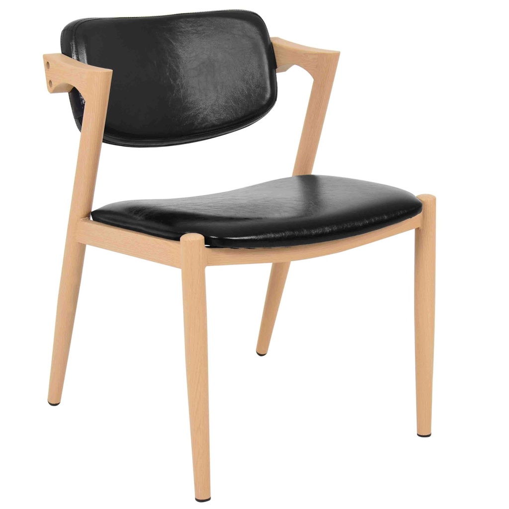 [1358599] Cafe Chair (BLACK)