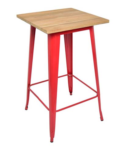 [1358452] Cafe/Bar Table (RED Shine Red)