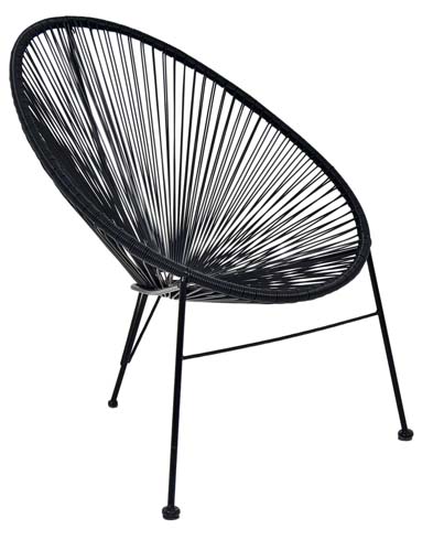 [1359657] Cafe Chair (BLACK)