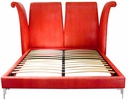 King/Queen Bed Excl. Mattress