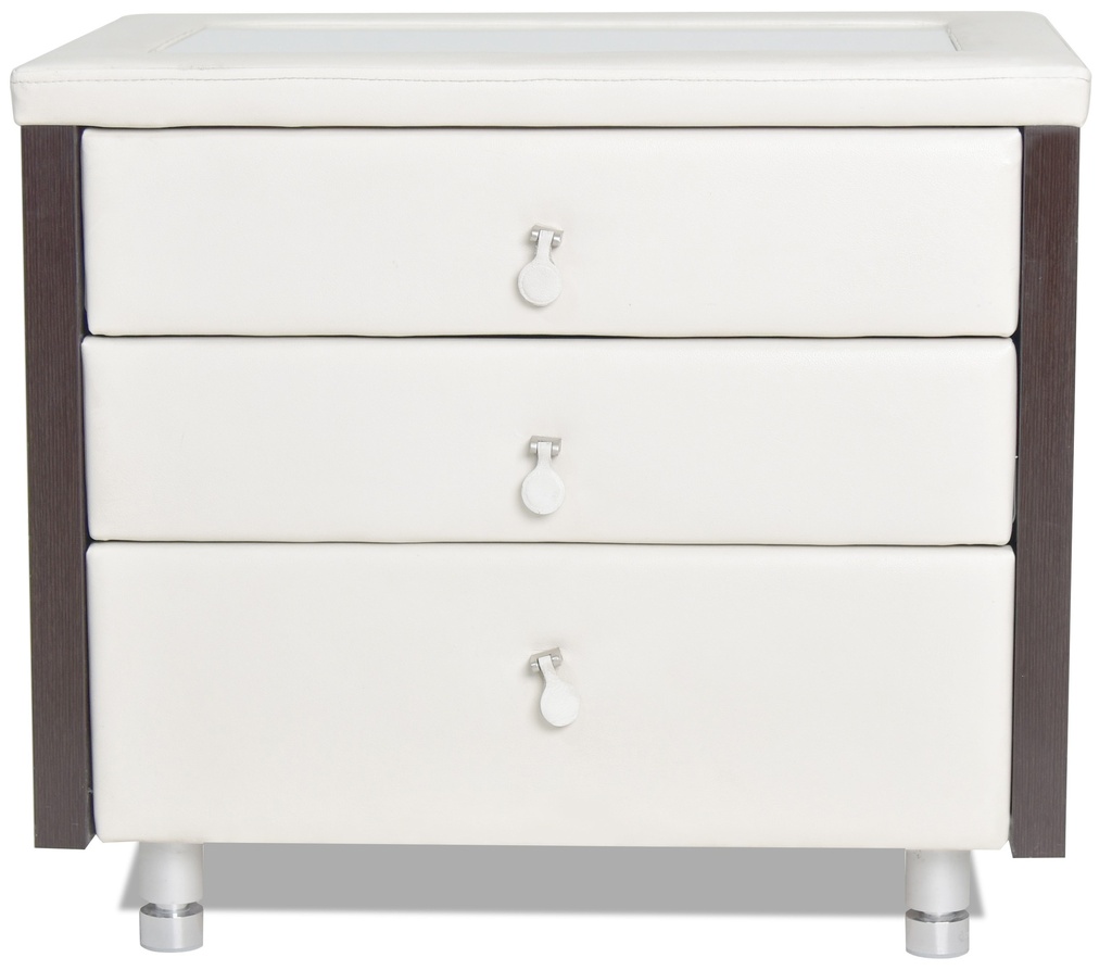 [1074468] Night Stand (WALNUT Walnut/White P)