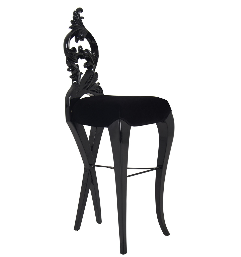 [1108156] Bar Chairs (BLACK)