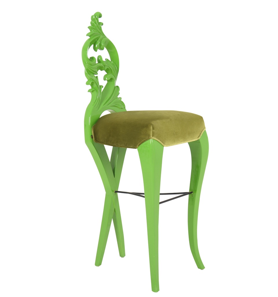 [1107937] Dining Chair (GREEN Green - G01)