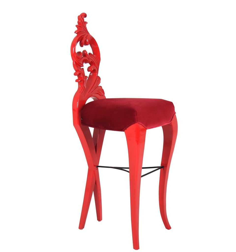[1108170] Bar Chairs (RED Red - R01)