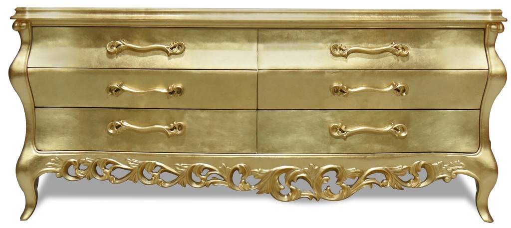[1103953] Chest Of Drawer (GOLD Gold Foil)