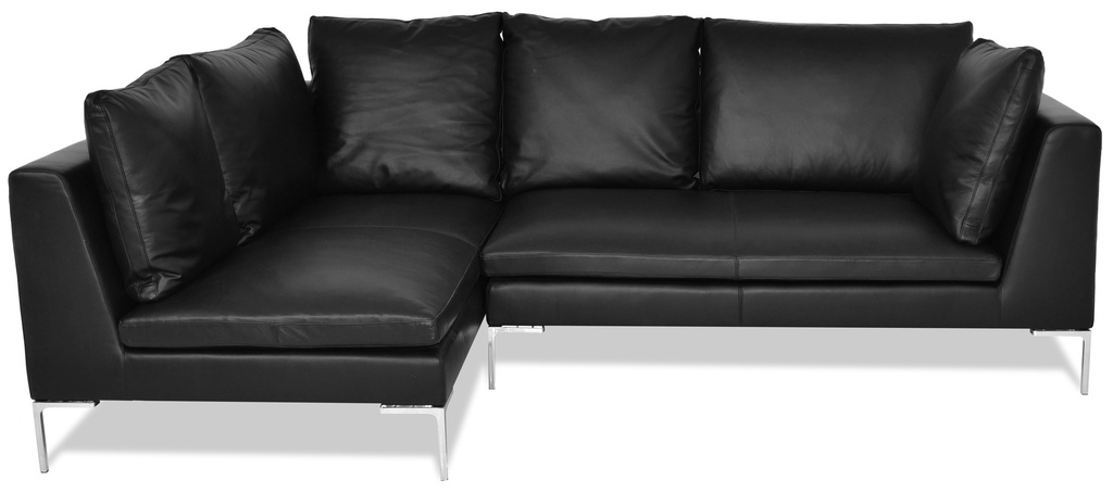 [1170825] Sofa (BLACK R-02 Black Leat)