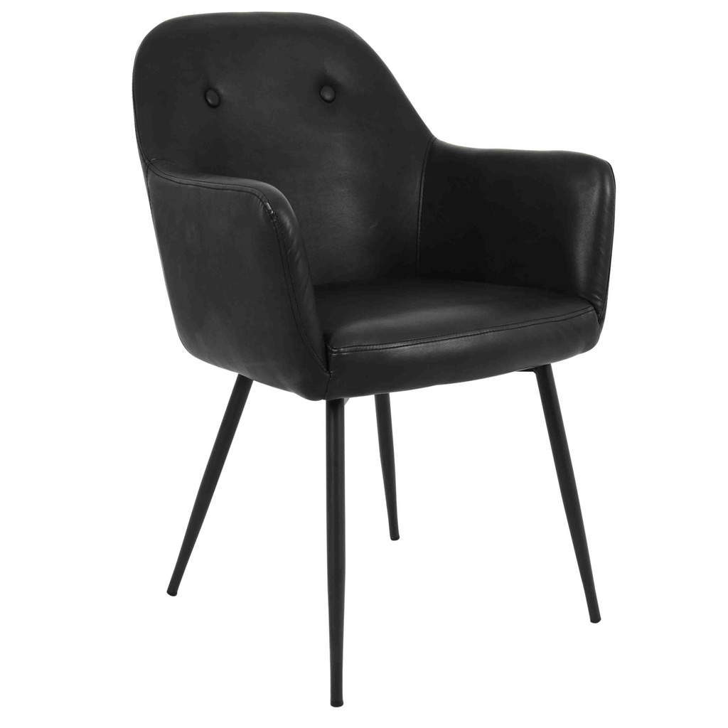 [1382112] Dining Chair (Black)