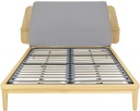 Queen Bed Excl. Mattress