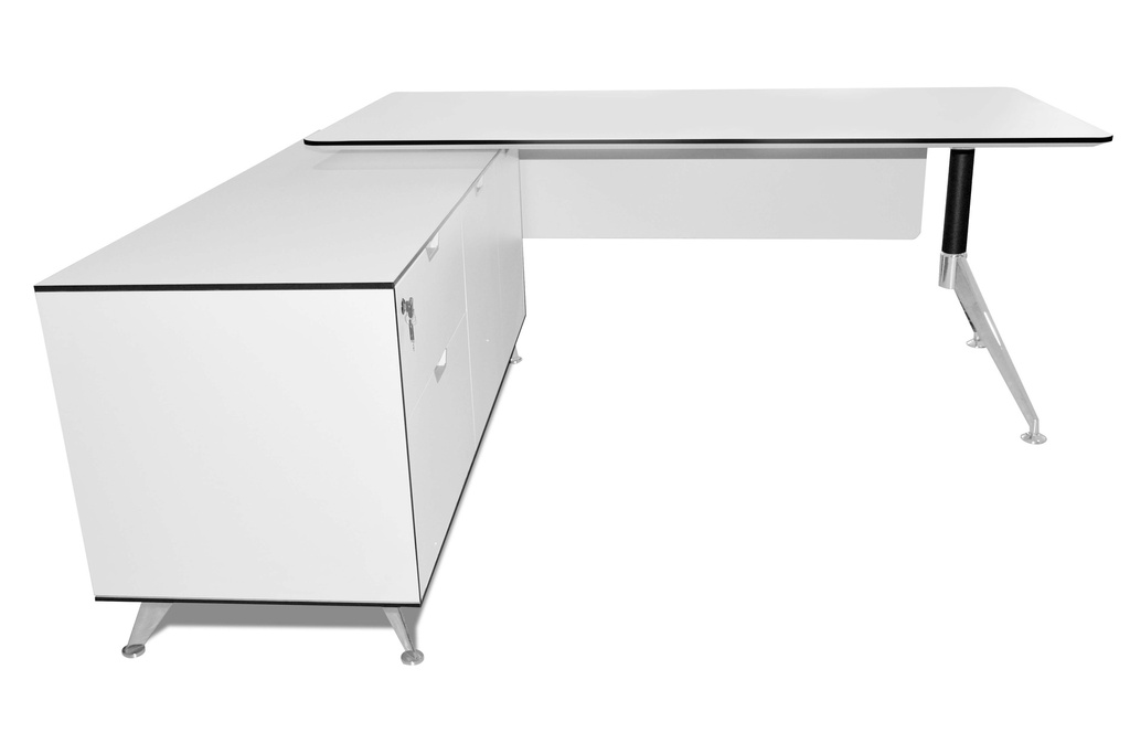 [1282566] Commercial Managers Table (WHITE White S-29, 1950 X 1850 X 750)