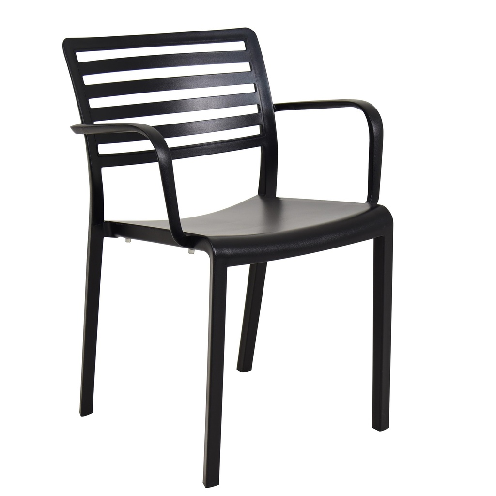 [1337600] Cafe Chair (BLACK)