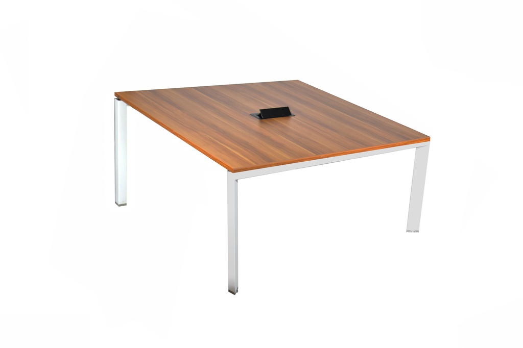 [1217049] Commercial Boardroom Table (RED S-28 Rd Ap Wh L, 1400 X 1400 X 750)