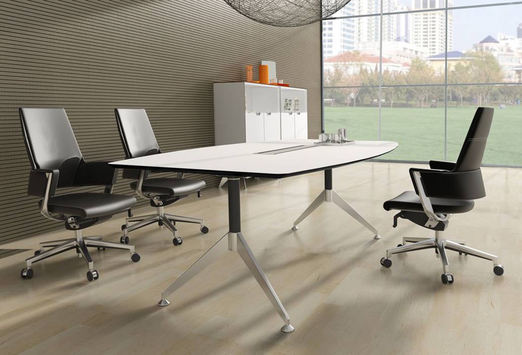 [1179439] Commercial Boardroom Table (BROWN Zebrano W-13B, 1600 X 900 X 750)