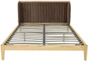 King/Queen Bed Excl. Mattress