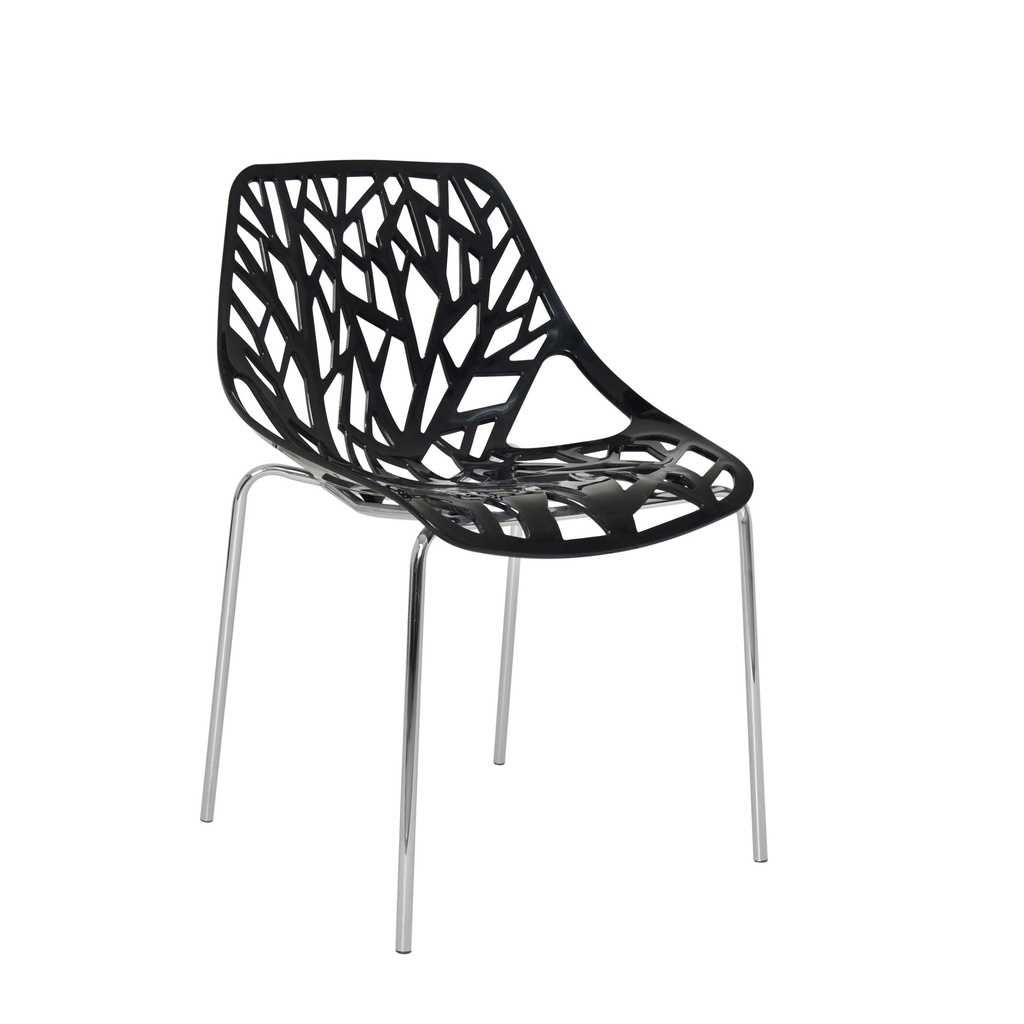 [1203899] Cafe Chair (BLACK)