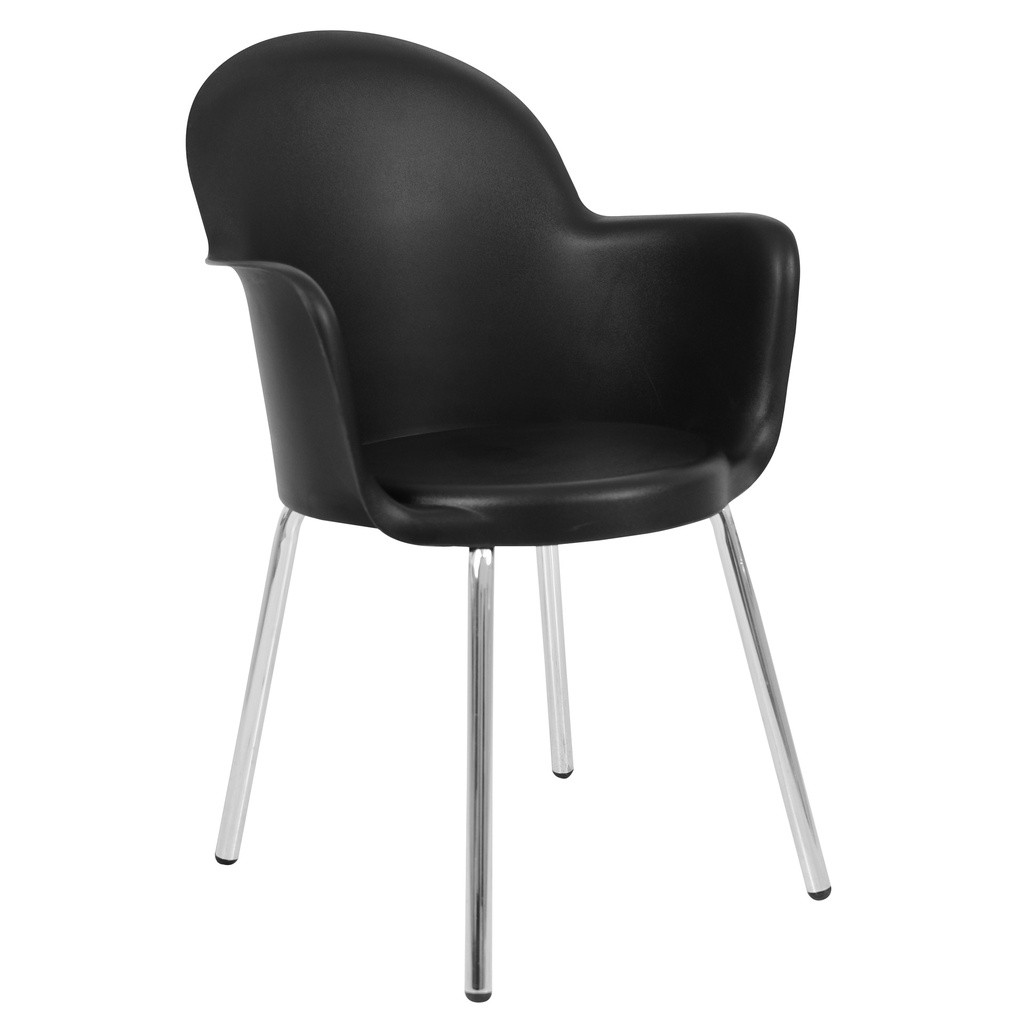 [1353303] Cafe Chair (BLACK)