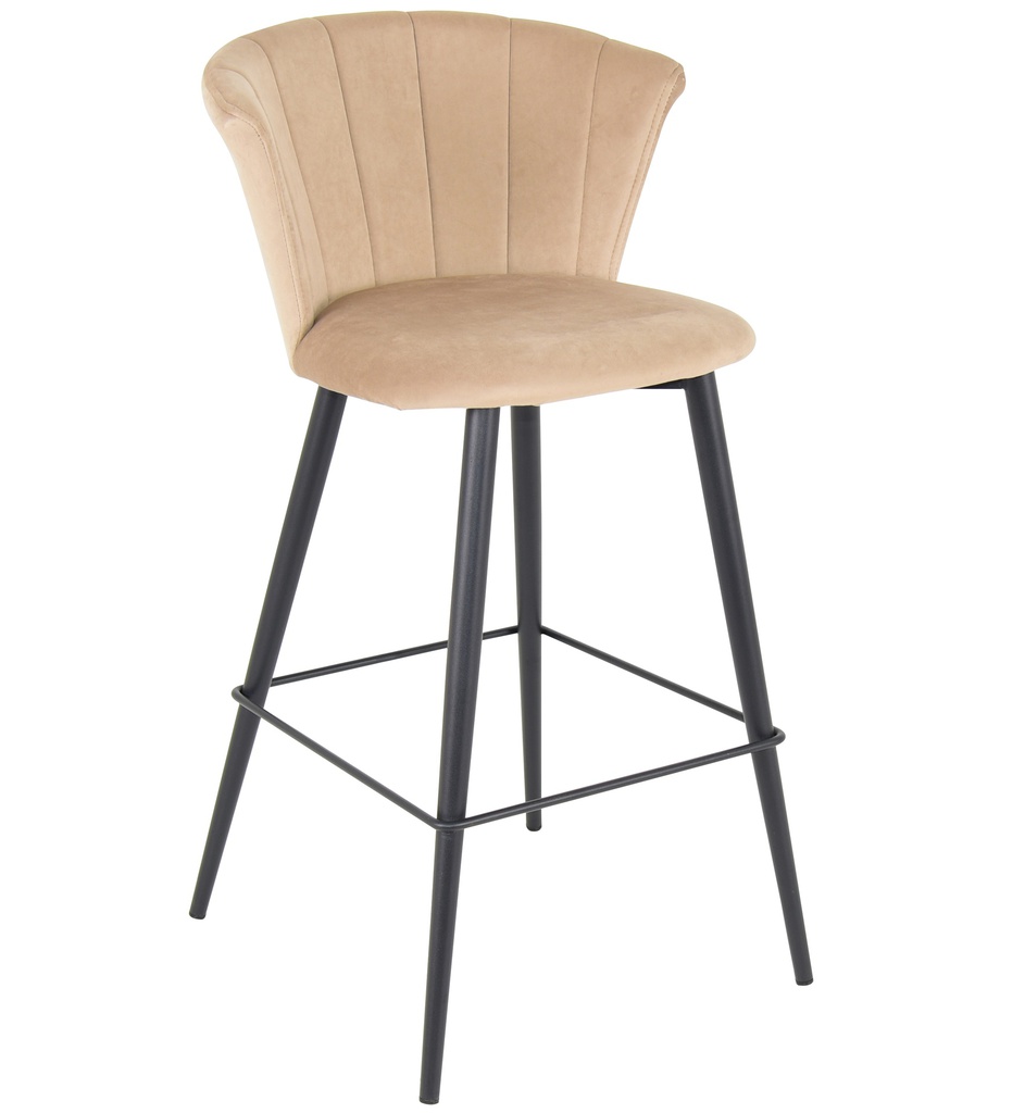 [1390384] Bar Height > 70cm (Ivory Velvet)