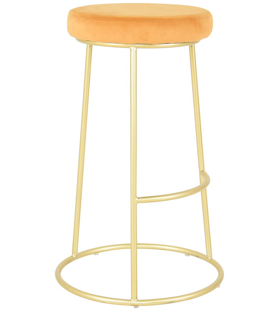 [1390803] Bar Height > 70cm (Tan Velvet)