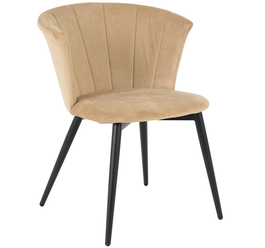 [1391367] Cafe Chairs  (Ivory Velvet)