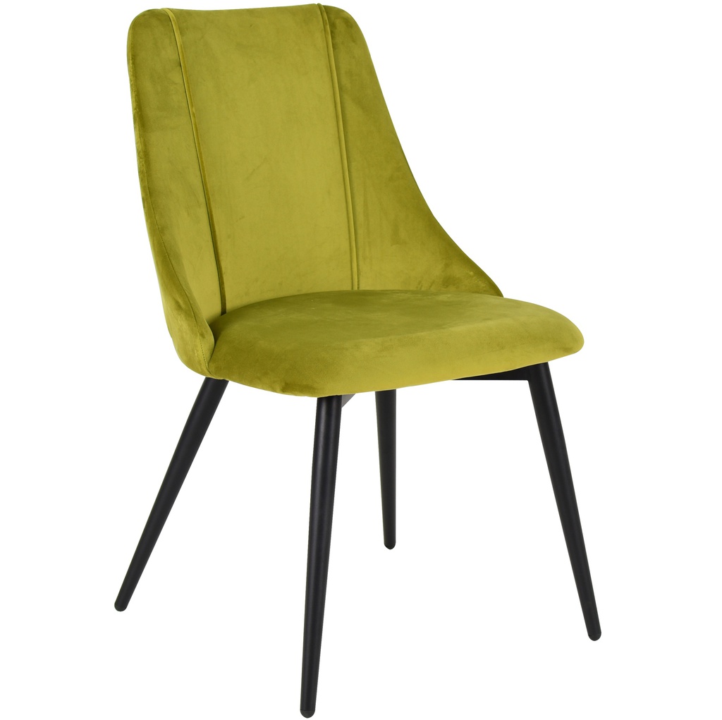 [1391664] Cafe Chairs  (Green Velvet)