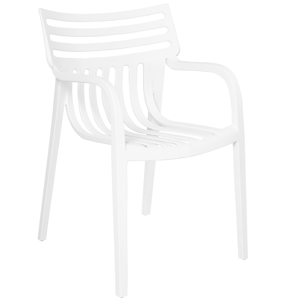 [1393262] Café Chair (White)