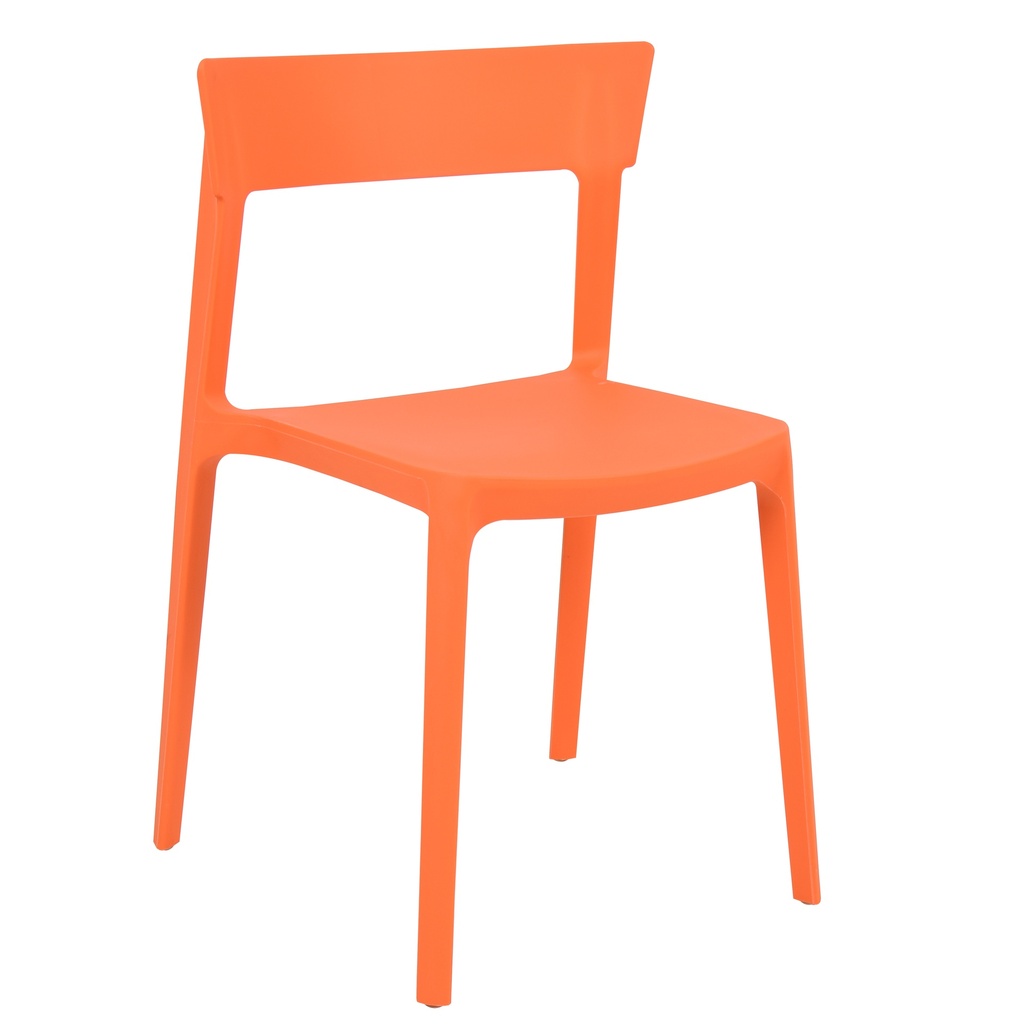 [1393521] Café Chair (Orange)