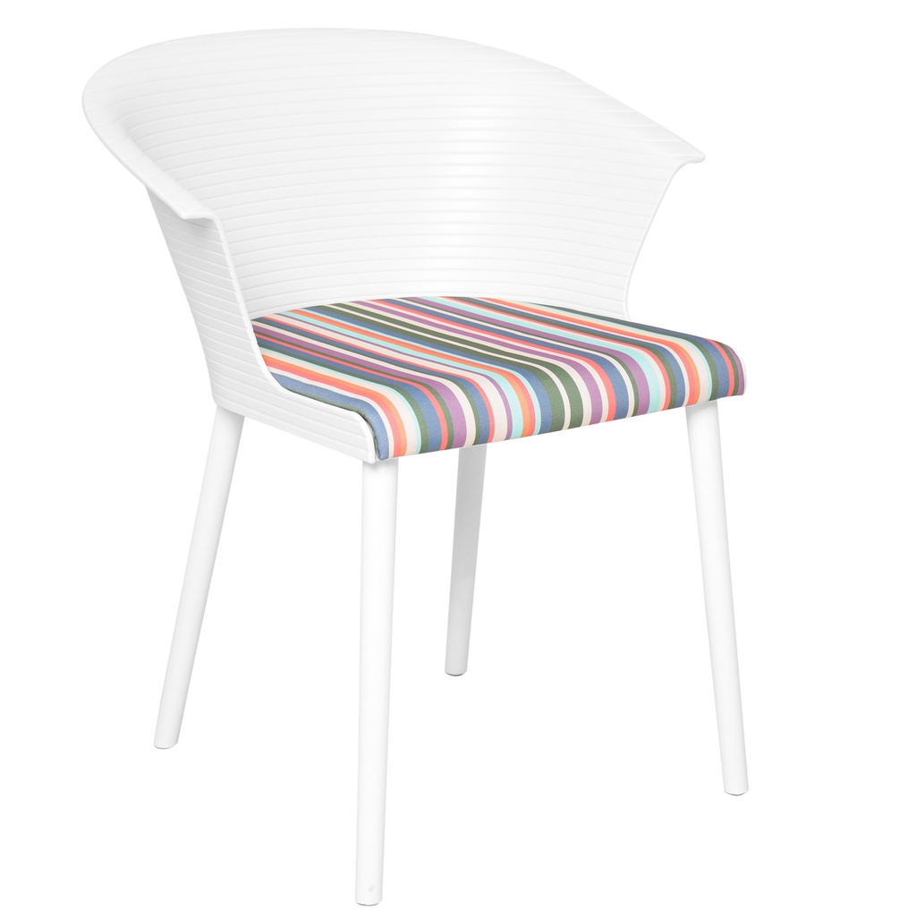 [1393125] Café Chair (White)
