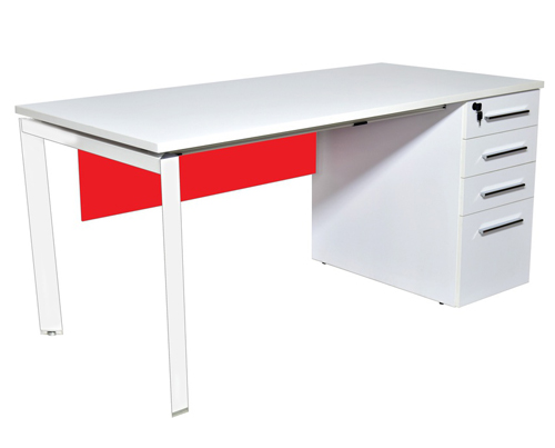 [1205282] Commercial Office Desk (RED Wh S-29 Red1041)