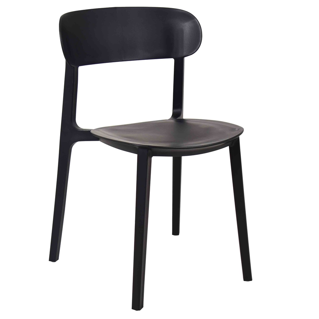 [1394283] Café Chair (Black)