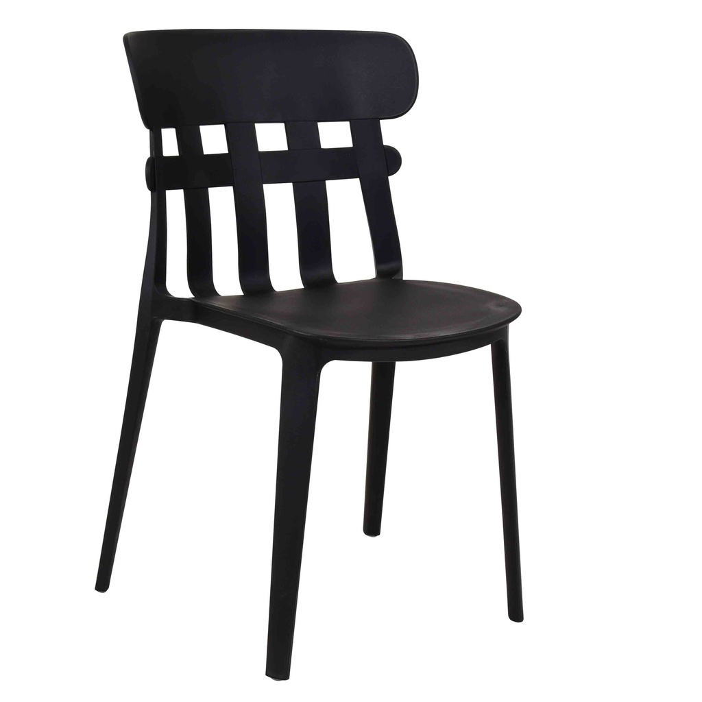 [1394429] Café Chair (Black)