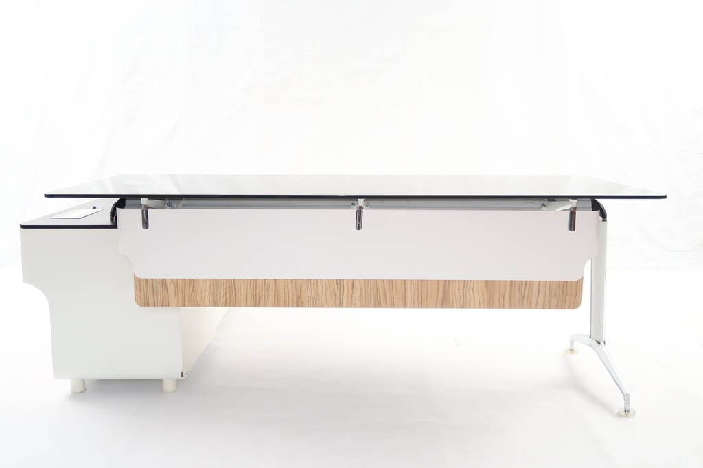 [1206036] Commercial Office Desk (LIGHT BROWN S-39Olive+S-29W)